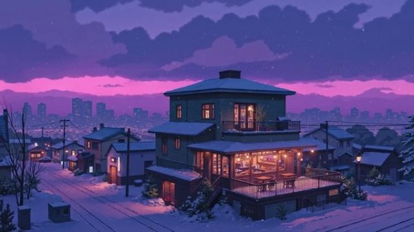 Снежный LoFi Hiphop Chillhop Mix для Учебы, Сна, Работы Лофи музыка Lofi Music Lofi Live