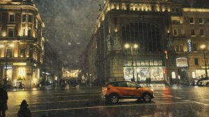 Снежок на Невском (Февраль 2025)