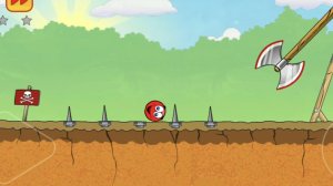 Красный шарик.Красный шар.Красный шар в деревне шаров.Несностный красный шар