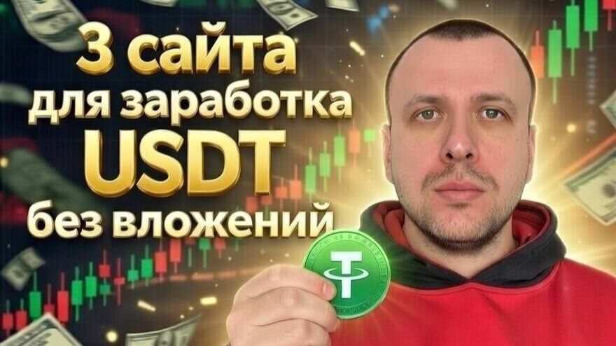 Проверенные сайты для заработка USDT без вложений 2026 смотреть онлайн