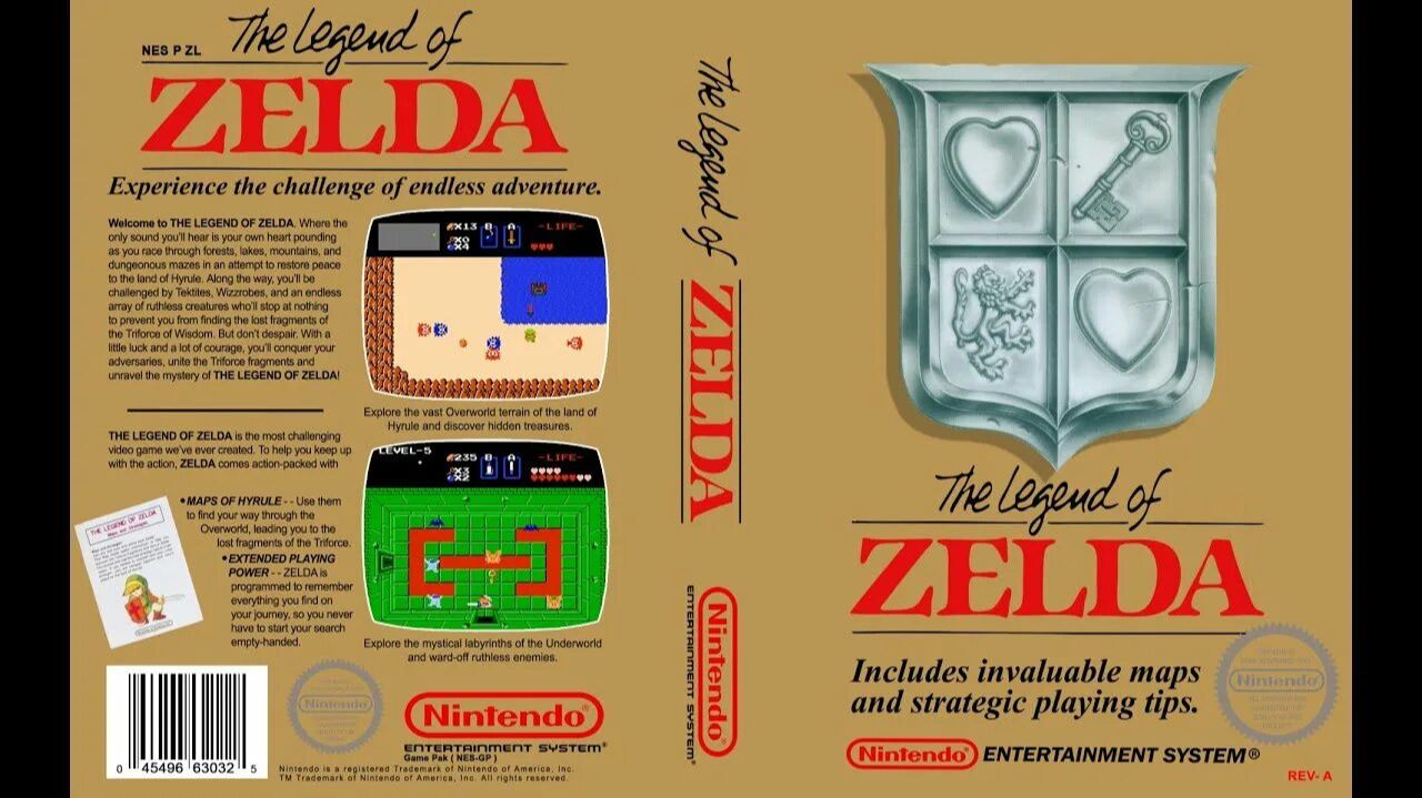 The Legend of Zelda (NES) смотреть онлайн