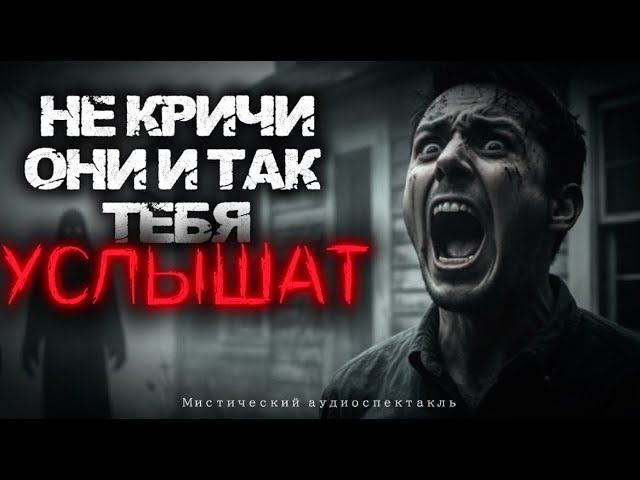 ТЕБЕ НЕЛЬЗЯ МОЛЧАТЬ, потому что только так, ОНИ тебя найдут. Страшные истории. Аудиоспектакль
