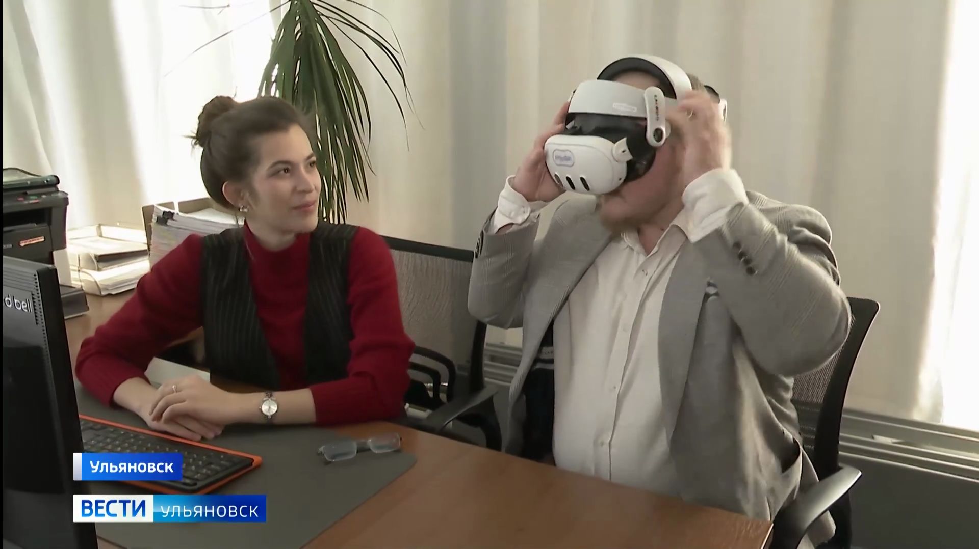 ГТРК «Волга» про VR-лабораторию «Метатория» и молодого учёного Глеба Гуськова