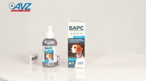 Барс спрей инсектоакарицидный для собак, 100 мл