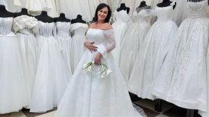 СВАДЕБНЫЕ ПЛАТЬЯ✨В СВАДЕБНОМ САЛОНЕ ZARAСадовод КОРП Б 2й этаж линия 1 Пав 13-15 НОВИНКИ #садовод