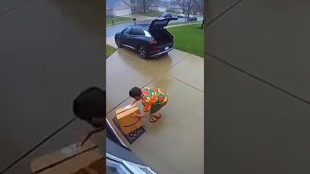 Watch Karma Strike In Real Time Porch Pirate Compilation Part 1
