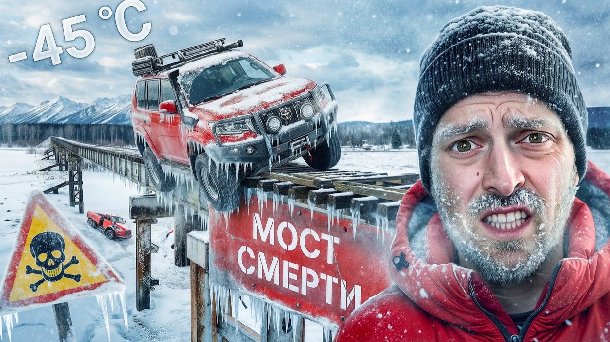 Едем По Самой Опасной Дороге в Мире! Как Живут Люди на Крайнем Севере? Алексей Столяров смотреть онлайн