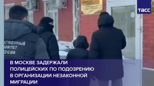 В Москве задержали полицейских по подозрению в организации незаконной миграции