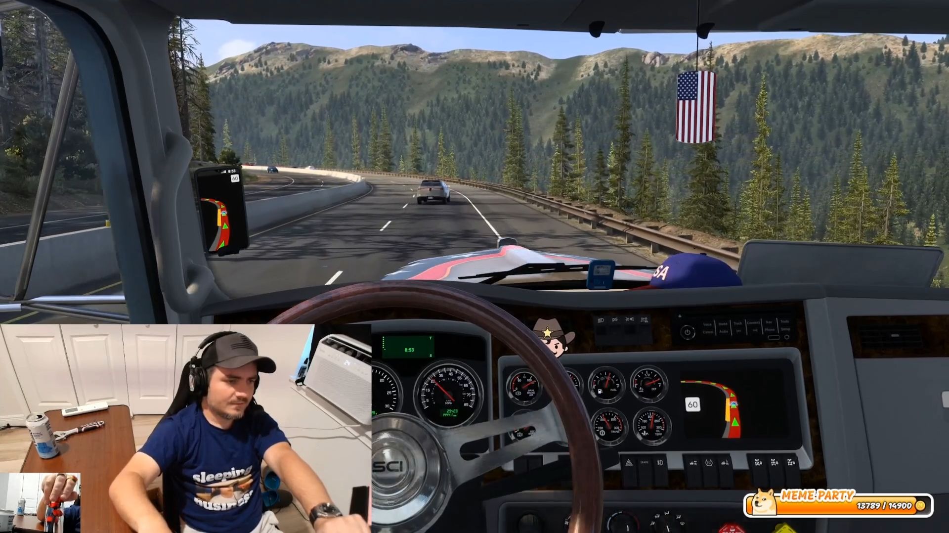 Maddyson - играет в American Truck Simulator #3 (4.02.26) смотреть онлайн