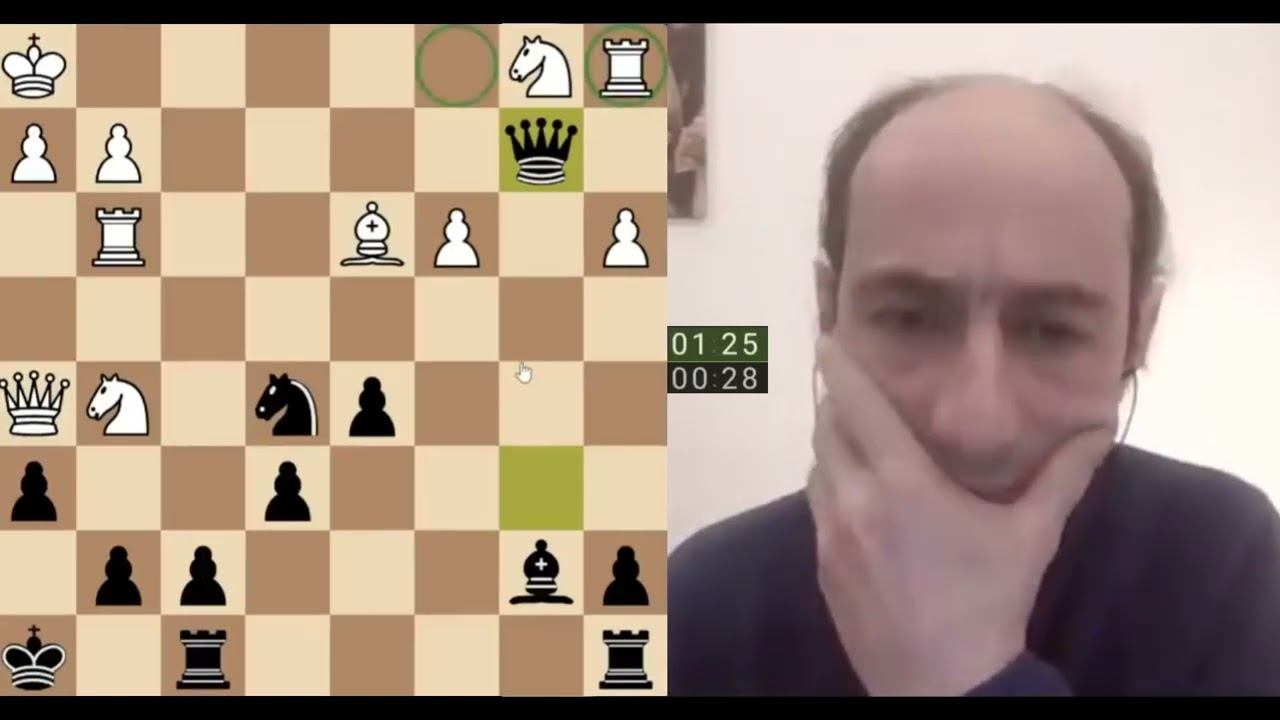 Боевая и страстная партия с Николаем Власовым. Лига Шахматных Стримеров смотреть онлайн