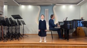 «Спи, дитя мое усни» слова А. Майкова, музыка А. и П. Красевых