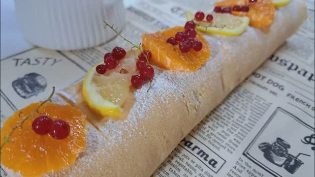 Рецепт рулета с повидлом! Жду Всех в гости на чай с рулетом)))🤗 смотреть онлайн