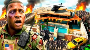 Защитить Дом Франклина от Армии Зомби в Гта 5! Конец Света и Апокалипсис в Gta 5 Онлайн