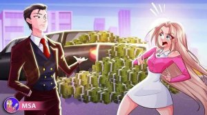 (Моя анимированная история) Я узнала что моя лучшая подруга миллионерша преступница Но