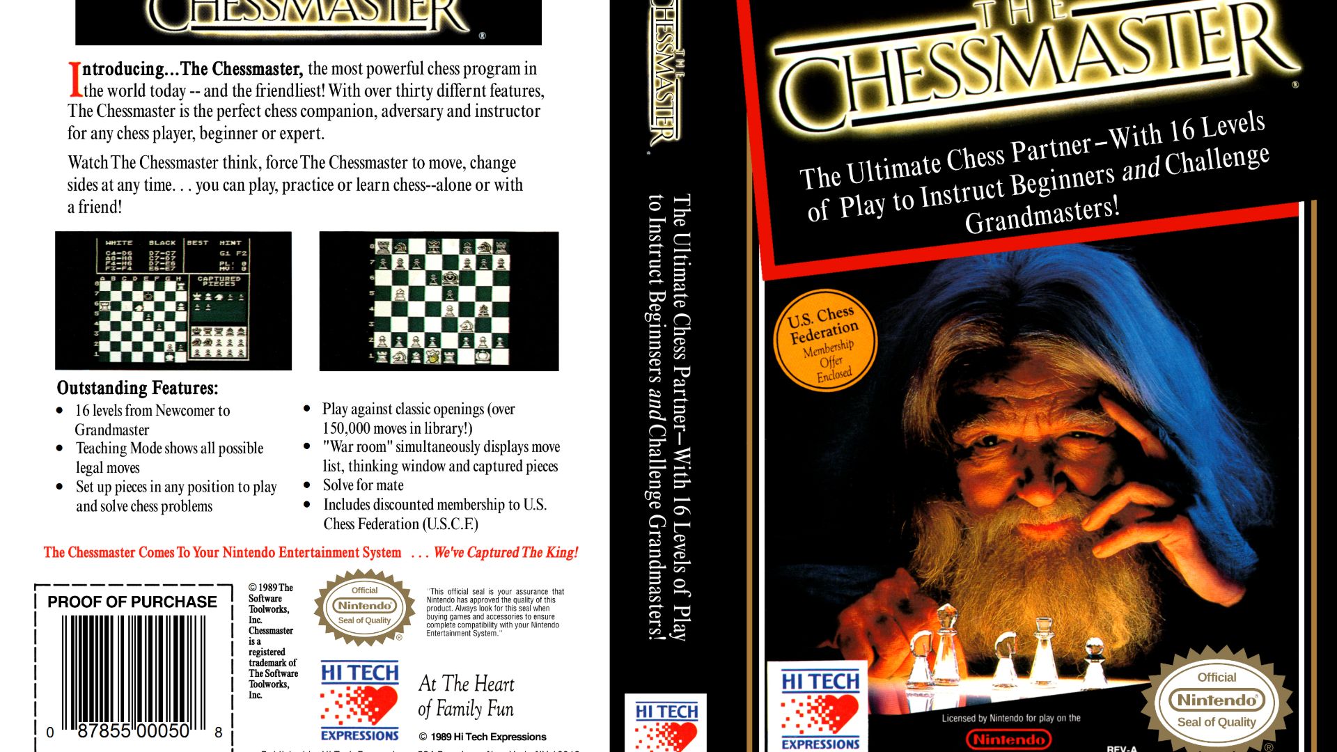 The Chessmaster (NES) смотреть онлайн