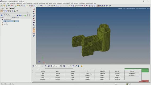 How to Optimize 3D Tetramesh смотреть онлайн