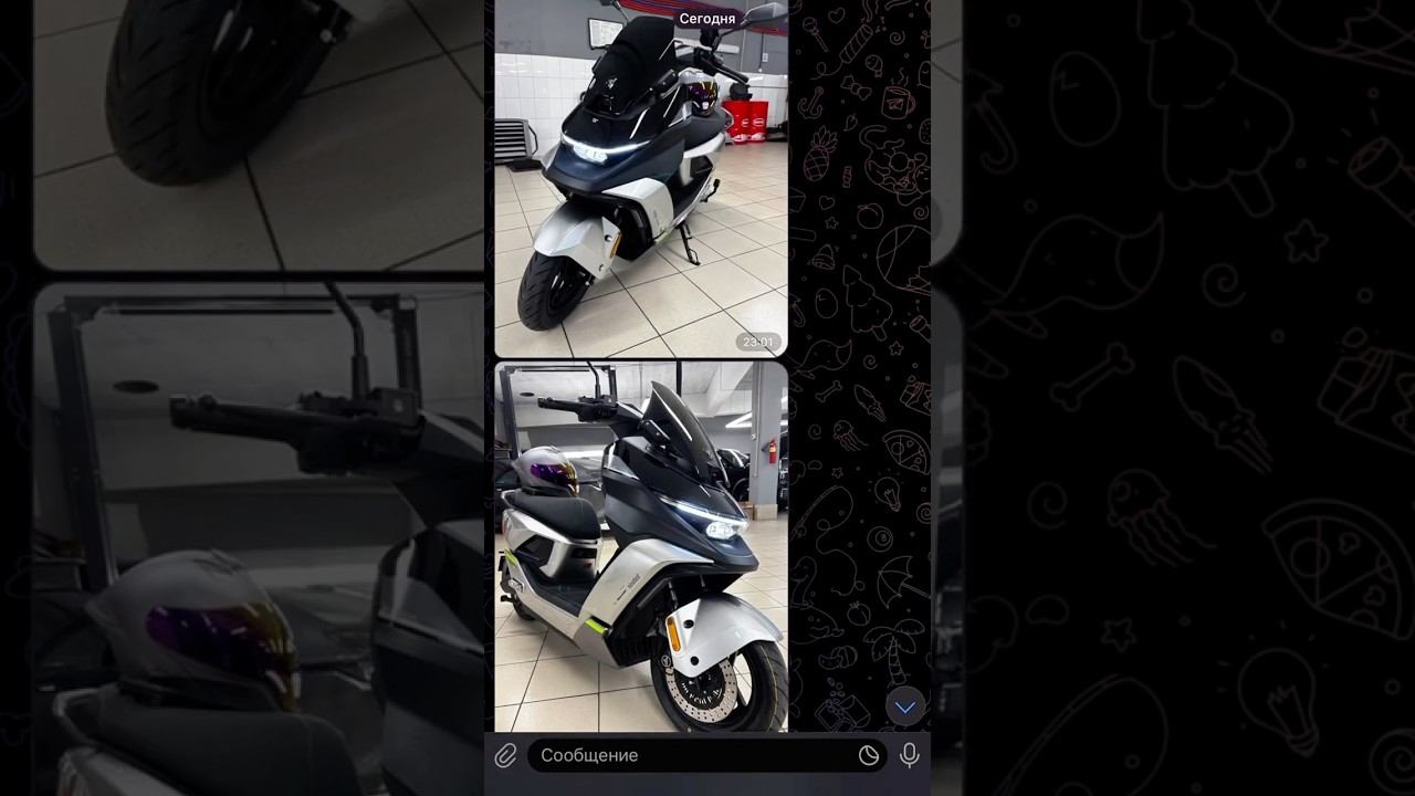 2025 Новинка первый в России электроскутер Ninebot M5 100 черно-серебристый #ninebot #m5100 #m5 смотреть онлайн