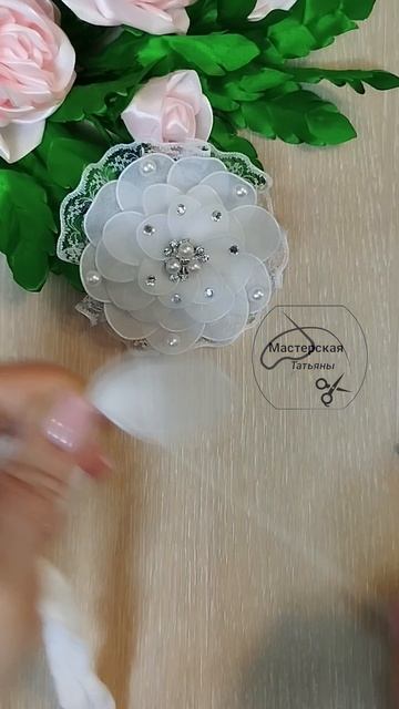 МК. Лепестки из нейлона для бантика