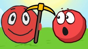 Новый КРАСНЫЙ ШАР, Красныш спасает деревню красных шариков