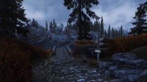 Серость дней - Расслабляющая атмосфера и музыка из игры Skyrim, фоновая музыка