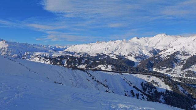 Архыз горнолыжка, качели над ущельем и самые высокие красивые горы на станции союз, 11ч 2026 год смотреть онлайн