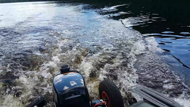 Parsun 3.6 и полная загрузка лодки смотреть онлайн