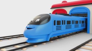 Мультик - Поезда в депо! Игрушечные поезда - Коллекция видео цветов - Мультики для детей и малышей