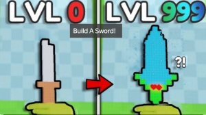 Зашёл в Build A Sword Сделал...