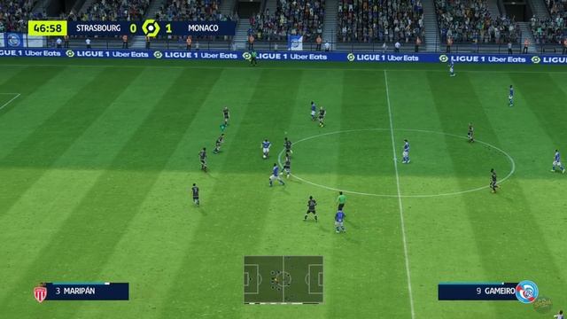 Футбол. Кубок Франции. Страсбур - Монако. Обзор матча [FIFA 23] смотреть онлайн