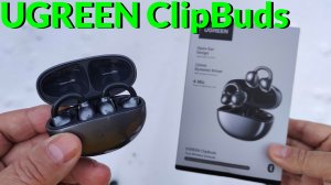 Новинка! UGREEN ClipBuds Наушники Открытого Типа - ТОП за Свои Деньги