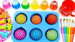 Мультики для малышей. Яркий слайм и яркие Спрунки с желешками. Смотреть онлайн мультики детям.