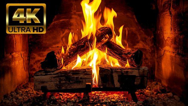 КОСТЕР КАМИН 4К | Расслабляющий Релакс Для Фона