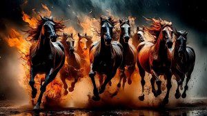 Мир огненных лошадей