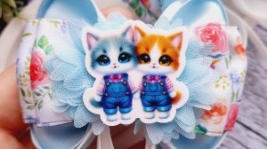 ОБЯЗАТЕЛЬНО ПОВТОРИ И ТЫ В НИХ ВЛЮБИШЬСЯ
🐈Красивые и лёгкие бантики с котиками🐈