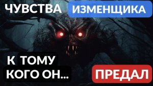 Чувства изменщика к тому, кого он предал
