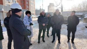 Каркас будущей поликлиники