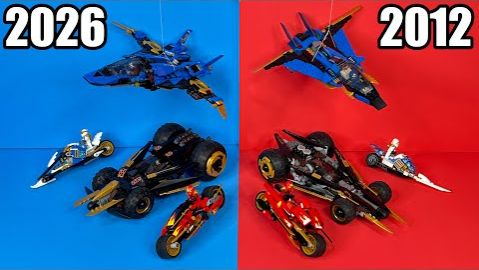 ЛЕГО НОВЫЙ НИНДЗЯГО ПРОТИВ СТАРОГО...