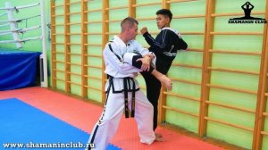 Таеквондо ITF - Долио-чаги.High-kick.Roundhouse kick. Антон Шаманин