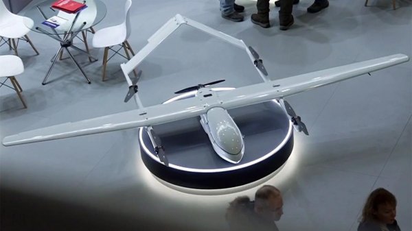 Дроны нового поколения представлены на Национальном авиационном инфраструктурном салоне.