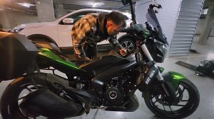 Замена воздушного фильтра Bajaj Dominar 400 Touring