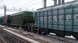 Грузовой поезд 36