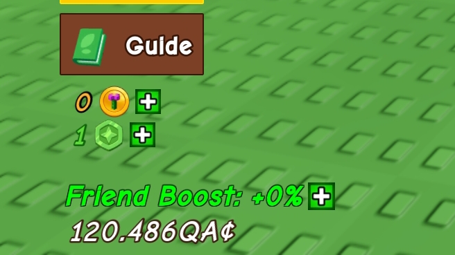 прокачиваю рутюбера моего друга в Grow a garden