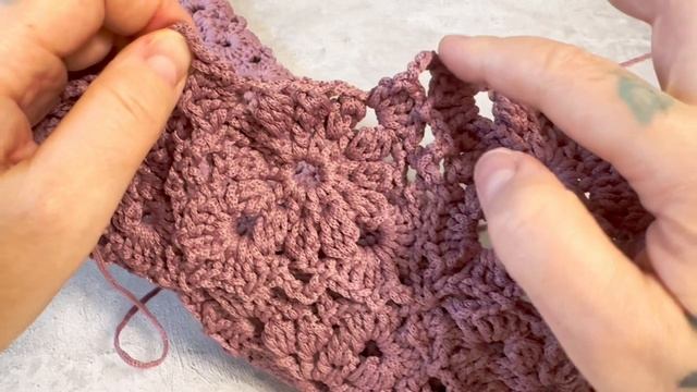 Подробный мастер-класс по вязанию сумки «Айри»💖