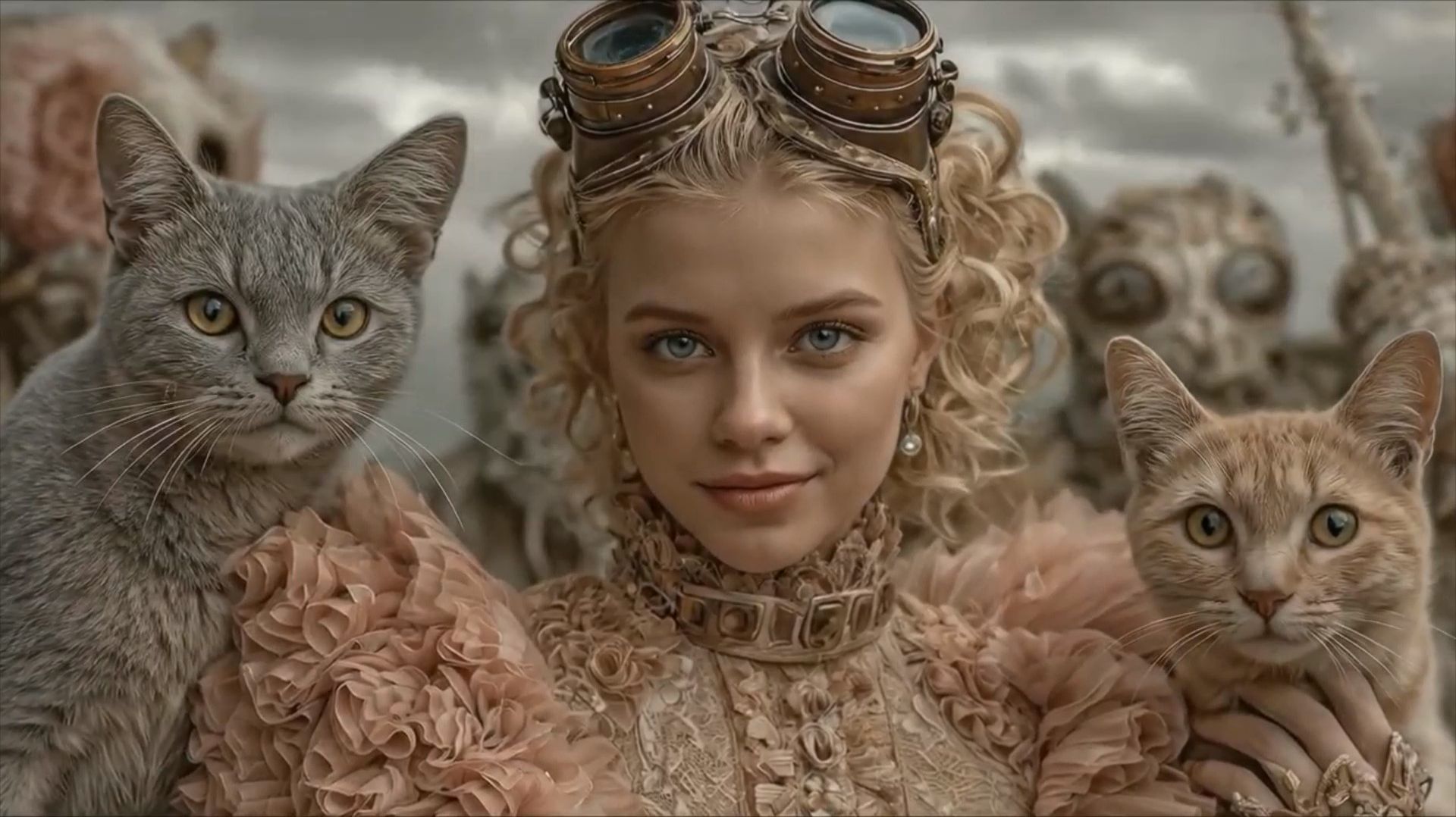 Мир фантастической техники в стиле стимпанк смотреть онлайн