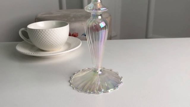 Стеклянный подсвечник-бокал АРИЭННА, 17 см, 107223-00