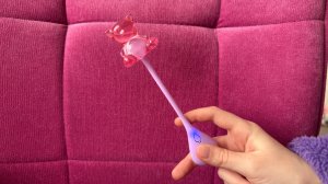 Пробуем музыкальный леденец✨#ваша_Саша😝 #распаковка #обзор