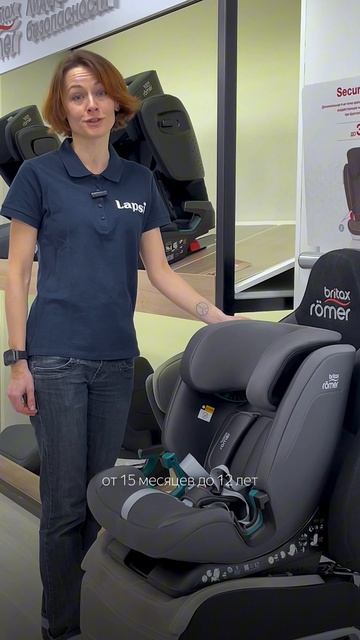 Растущее автокресло Britax Roemer Evolvafix смотреть онлайн