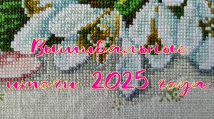 Вышивальные итоги 2025 года