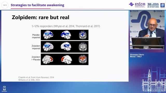 Strategies to facilitate awakening Giusepppe Citerio