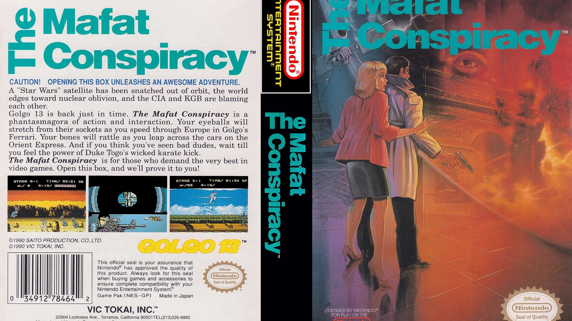 The Mafat Conspiracy (NES) смотреть онлайн